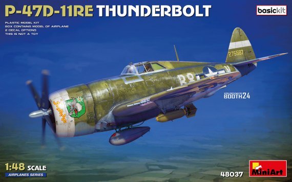 1/48 P-47D-11RE Thunderbolt BASIC KIT