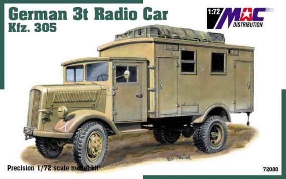 1/72 German 3t Radio Car