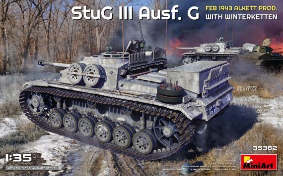 1/35 StuG III Ausf.G 1943 Alkett Production with Winterketten