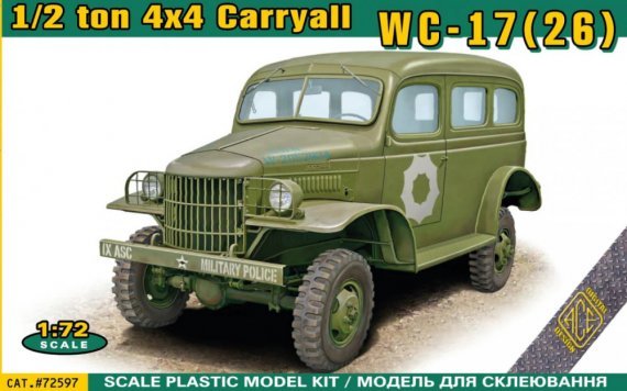 1/72 WC-1726 1/2 ton Carryall 4x4