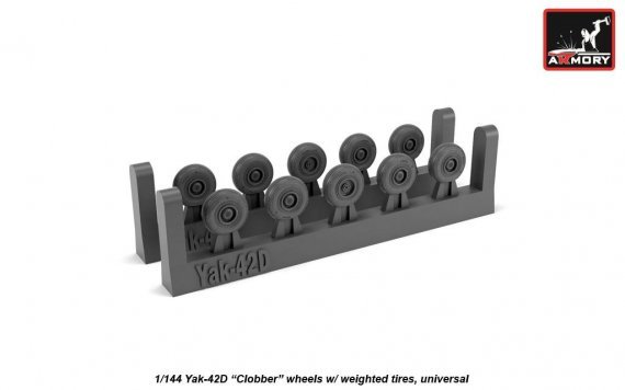 1/144 Yakovlev Yak-42D wheels