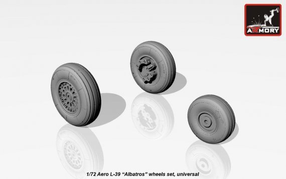 1/72 AERO L-39 Albatros wheels