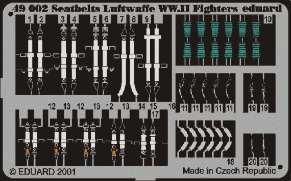 Seatbelts Luftwaffe WWII Fighters