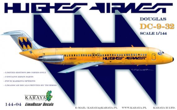 1/144 Douglas DC-9 (DC-9-30) Hughes Airwest 1973-1980