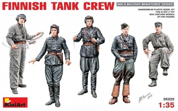 1/35 Finnish Tank Crew