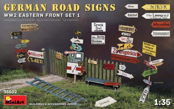 1/35 German Road Signs WWII