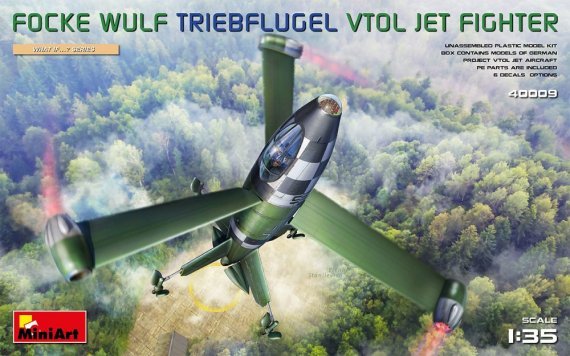 1/35 Focke Wulf Triebflugel VTOL Jet Fighter