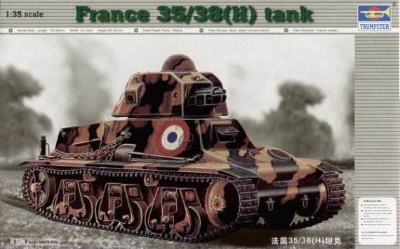Trumpeter Panzer Hotchkiss H-39 SA18 1/35