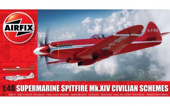 1/48 Supermarine Spitfire Mk.XIV Race Schemes