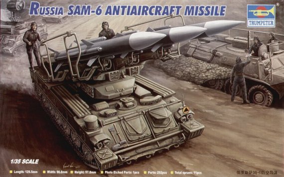 Trumpeter Soviet SAM-6 Model Kit 1/35