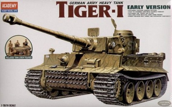 1/35 Pz.Kpfw.VI Tiger I Early Version No Interior Detail AC1386