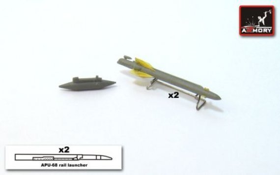 Armory 1/72 Kh-25MR AS-10b Karen Missile Air-Sol