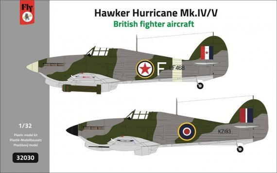 FLY 1/32 Hawker Hurricane Mk.IV/V 7 camuffamenti