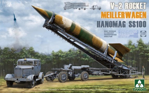 V-2 Meillerwagen & Hanomag SS100 V-2 Rocket transport launcher