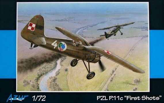 1/72 PZL P.11c First Shots