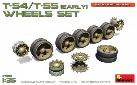 1/35 T-54 / T-5 wheels set