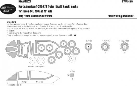 1/48 North American T-28B/C/D Trojan BASIC