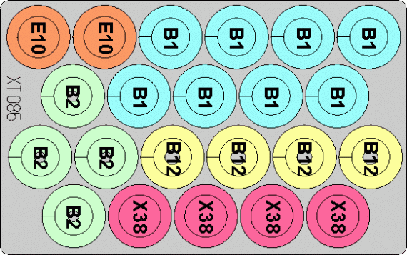 Krupp Protze wheel mask  (TAM)