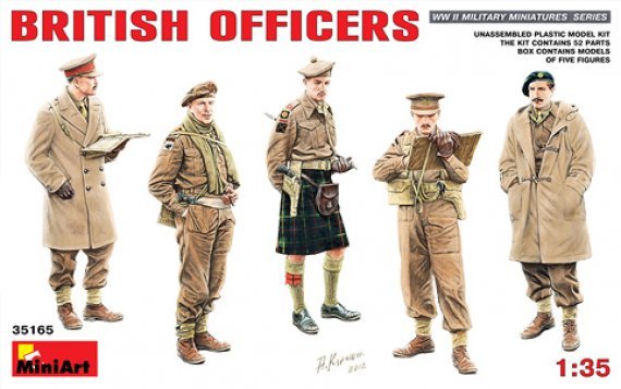 1/35 British Officers (5 fig.)