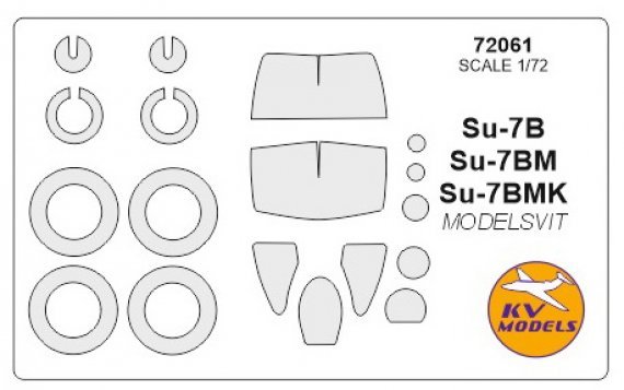 1/72 Sukhoi Su-7 + wheels masks