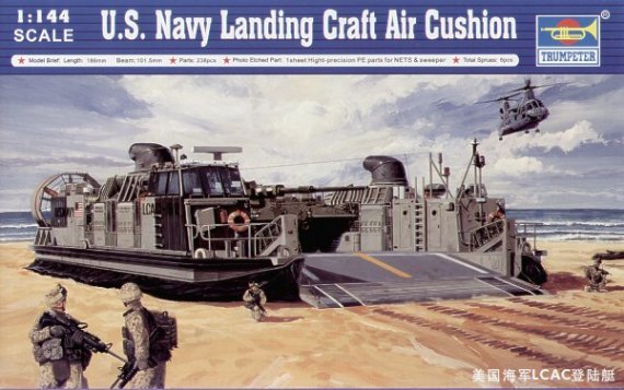 Trumpeter LCAC Luftkissenboot 1/144