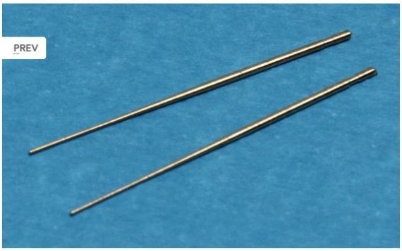 1/72 Pitot tube (2pcs.) for SAAB 32 Lansen
