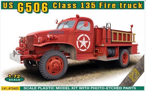 Ace 1/72 US G506 Class 135 Autopompa