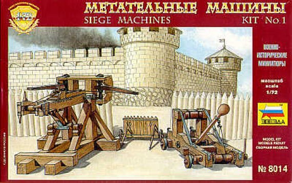 Zvezda Macchine d'Assedio 1/72 Kit N�1