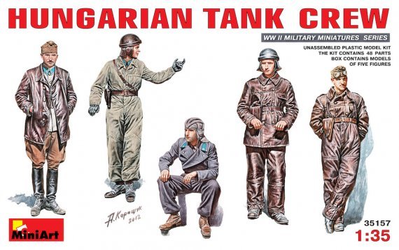 1/35 Hungarian Tank Crew (5 fig.)
