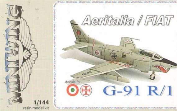 1/144 Aeritalia/Fiat G-91R1