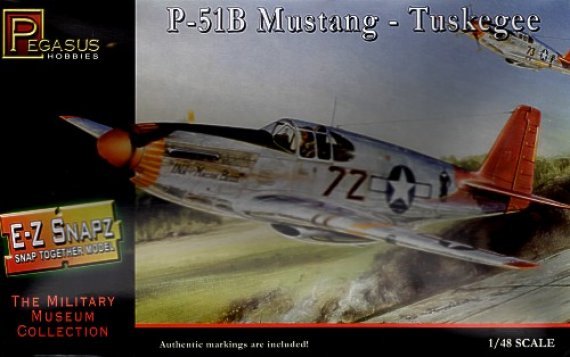 1/48 North-American P-51B Mustang Tuskegee Airmen