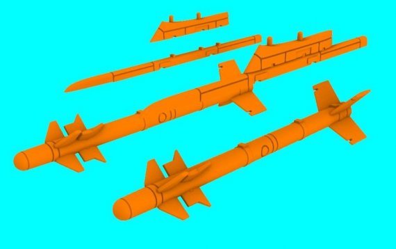 1/48 G.550 Magic Air-to-air missiles