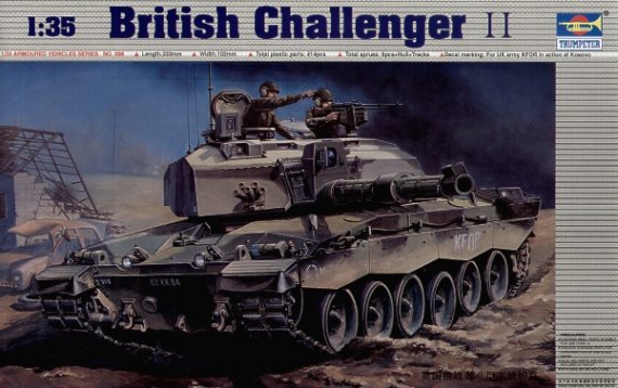 Trumpeter Kit Carro Challenger 2 Britannico 1/35