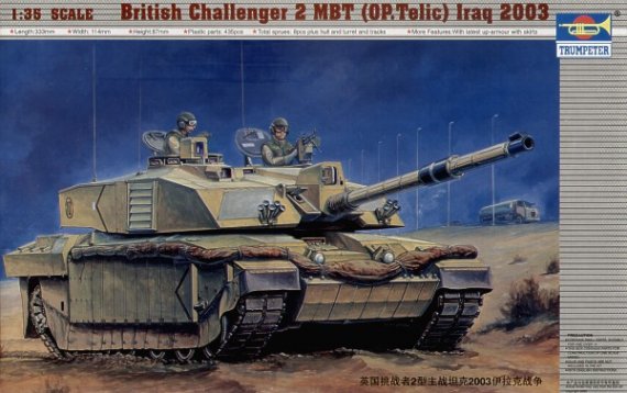Trumpeter Challenger 2 MBT Operation Telic Iraq 1/35