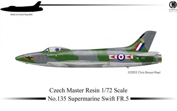 1/72 Supermarine Swift FR.5