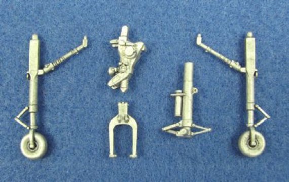 1/48 Harrier Gr.7/Gr.9 Carrello metallico