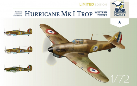 1/72 Hurricane Mk.I Trop Western Desert