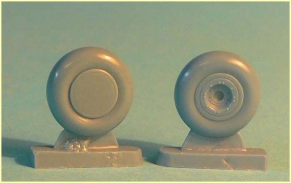 1/72 Curtiss P-40E/K/L/M/N Kittyhawk Tomahawk wheels