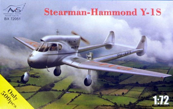 1/72 Stearman-Hammond Y-1S