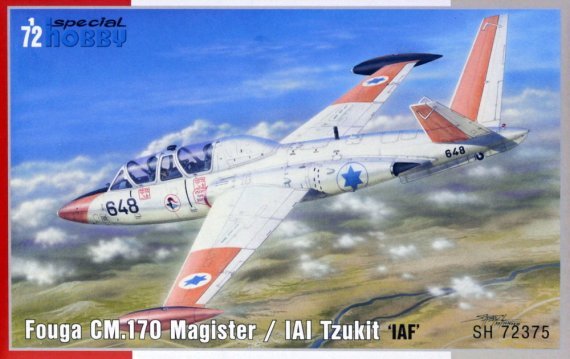1/72 Fouga CM.170 Magister / IAI Tzukit IAF