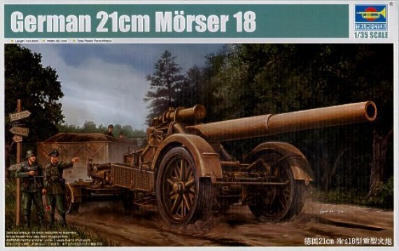 Trumpeter Kit Mortaio 21cm Morser 18 1/35