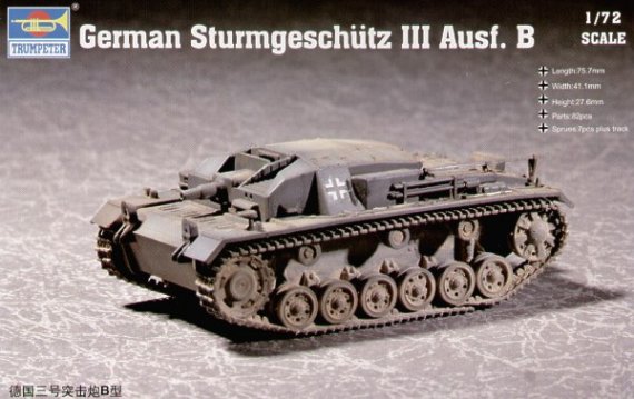 Trumpeter StuG.III Ausf.B 1/72 Model Kit