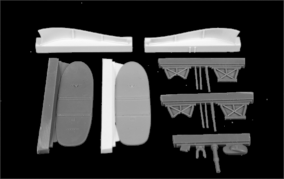 1/48 Blenheim Mk.II Finnish AF Ski Undercarriage