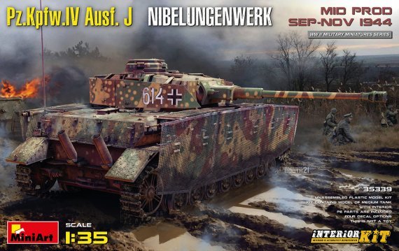 1/35 Pz.Kpfw.IV Ausf. J Nibelungenwerk Mid-production