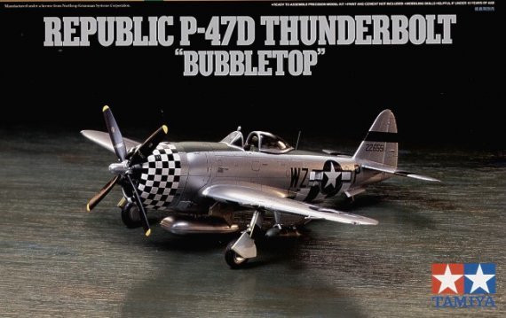 1/72 Republic P-47D Thunderbolt Bubbletop