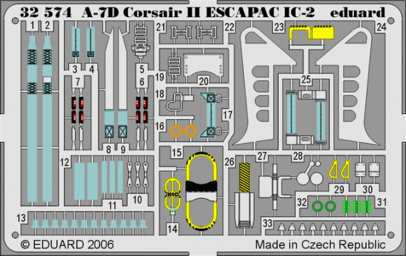 A-7D Corsair II ESCAPAC IC-2  (TRU)