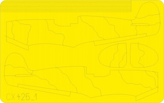 Mask 1/72 Spitfire camo scheme B