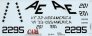 Cam Decals 1/32 F-4J Phantom VF-33 Tarsiers USS America image 1