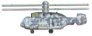 Trumpeter Maquette Kamov Ka-29 Helix 1/700 (x6)