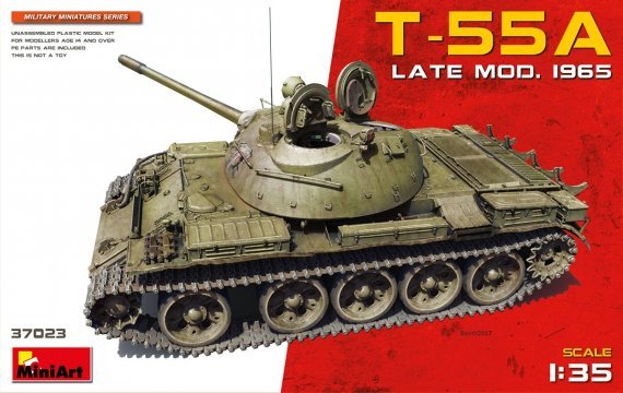 1/35 Soviet medium tank T-55A Late model 1965